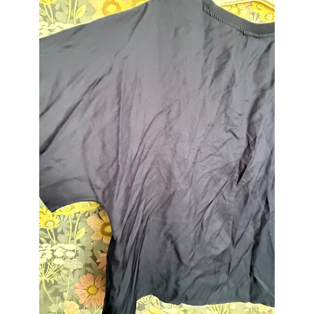 A‎ New Day Women's Navy Blue Oversized Short Sleeve Top Size XXL - Picture 6 of 7